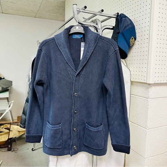 Polo Ralph Lauren Shawl Cardigan Sweater - Picture 2 of 8